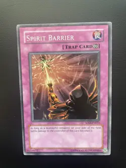 Yugioh Spirit Barrier SOD-EN051 Unlimited Edition Rare LP - Image 1