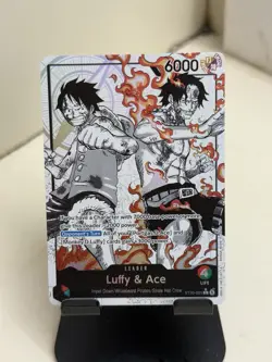 Luffy & Ace (Parallel) - Starter Deck EX (ST-30) One Piece Alt Art ENGLISH - Image 2