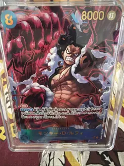 One Piece: A Fist of Divine Speed Monkey.D.Luffy (Alt Art) OP11-118 Japanese ￼ - Image 3