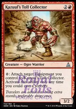 Kazuul's Toll Collector 2x FOIL OGW MTG Oath of the Gatewatch Uncommon MINT red - Image 1