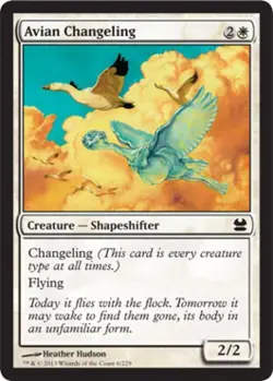 Avian Changeling - Light Play MTG Modern Masters - Image 1