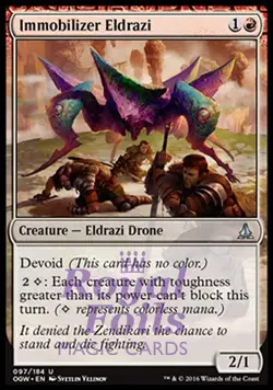 Immobilizer Eldrazi 2x FOIL OGW MTG Oath of the Gatewatch Uncommon MINT red - Image 1