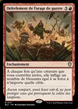 1 x Warstorm Surge - Commander: Bloomburrow - NM-Mint - MTG - Image 1