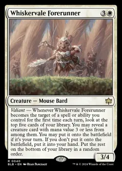 1 x Whiskervale Forerunner - Foil - Bloomburrow - NM-Mint - MTG - Image 1