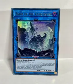 Yugioh! Rock of the Vanquisher WISU-EN022 Ultra Rare Holo 1st Ed - Image 1