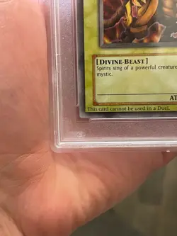 The Winged Dragon of Ra - DOD-001 - Secret Rare - Promo - PSA 9 - Mint - Image 3