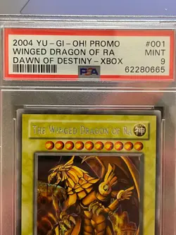 The Winged Dragon of Ra - DOD-001 - Secret Rare - Promo - PSA 9 - Mint - Image 5