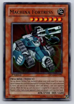 Machina Fortress SDMM-EN001 Machina Mayhem Yu-Gi-Oh 1st Edition NM - Image 1