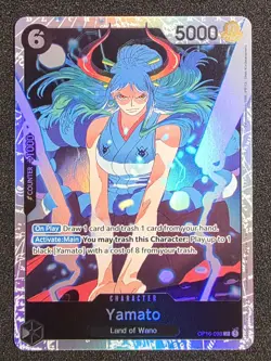 One Piece Yamato OP16-098 SR The Time of Battle Foil English NM - Image 1