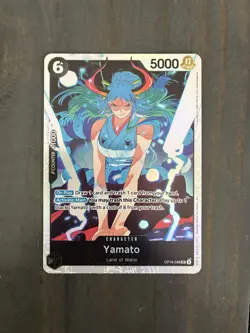 One Piece Yamato OP16-098 SR The Time of Battle Foil English - Image 1