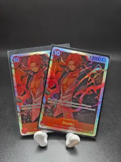 Shanks 2x OP09-004 (Reprint) One Piece The Best-Vol. 2 One Piece Luffy Nami Zoro - Image 1