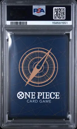 Bandai 2024 One Piece CCG Monkey D. Luffy OP07-091 Offline Regionals EN PSA 10 - Image 2