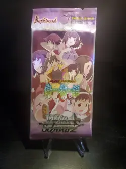 1x New sealed Weiss Schwarz English Nisemonogatari Booster Pack WeiB cards Tcg - Image 1