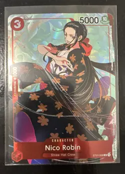 Nico Robin (Gift Collection 2023) ST01-008 FOIL One Piece Promotion Card NM - Image 1