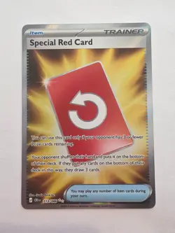 Pokemon Special Red Card ultra Rare Chaos Rising 113/086 Nm - Image 1