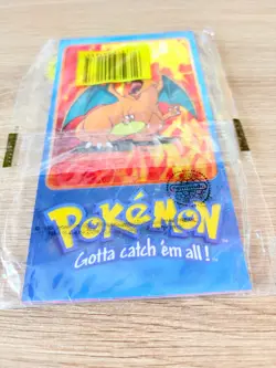 SEALED Pokemon Topps Chrome Foil Supersize Jumbo 5 Card Set TV Charizard Pikachu - Image 2