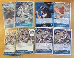 OP16-056 Mr.3 op16-048 buggy Blue Deck cards One Piece TCG English Card English - Image 1