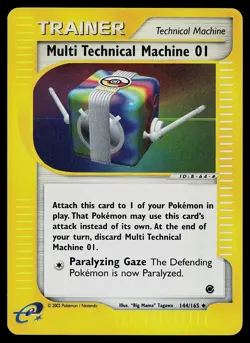 Pokemon Card - Multi Technical Machine 01 Expedition 144/165 Reverse Holo - Image 1