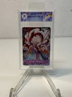 P-041 P Bandai Graded card One Piece Monkey D. Luffy Carta parallela - Graad 10 - Image 2