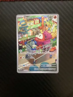 Pokemon TCG Fuecoco Scarlet & Violet Paldea Evolved Holo Card 201/193 Near Mint - Image 1