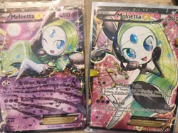Pokemon Meloetta EX RC11/RC25 + RC25/RC25 Holo card lot! NM+ free gift included! - Image 1