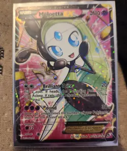 Pokemon Meloetta EX RC11/RC25 + RC25/RC25 Holo card lot! NM+ free gift included! - Image 2