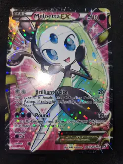 Pokemon Meloetta EX RC11/RC25 + RC25/RC25 Holo card lot! NM+ free gift included! - Image 4