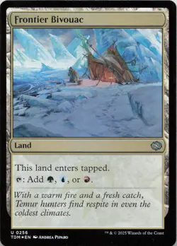 Frontier Bivouac FOIL U Tarkir: Dragonstorm 256 MTG - Image 1