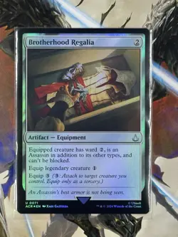 Brotherhood Regalia Universes Beyond: Assassin's Creed Foil - Image 1