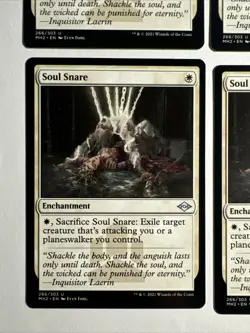 4x Mtg Modern Horizons 2 Soul Snare NM/M Magic The Gathering - Image 2