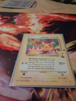 Celebrations Birthday Pikachu #24 Pokemon Card 25th Anniversary PACK FRESH - Image 2