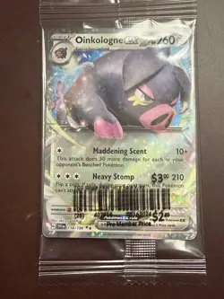 Pokemon TCG, Oinkologne Ex 158/198 - Scarlet & Violet Base Set - Image 1