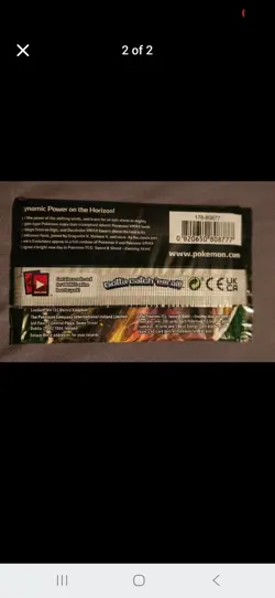 Nintendo Pokemon TCG Sword & Shield Evolving Skies Booster Pack 820650808777 - Image 2