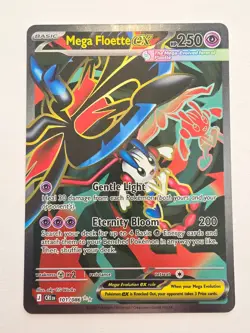 Mega Floette Ex 101/086 - Ultra Rare - Chaos Rising - Pokemon - Image 1