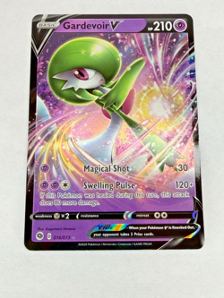 Pokemon TCG NM Gardevoir V 16/73 Champions Path Holo 2020 - Image 1