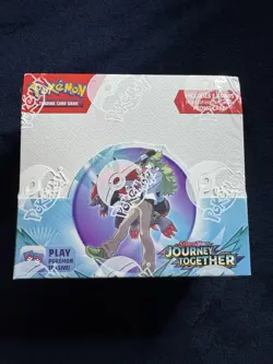 Pokemon Scarlet & Violet - Journey Together Enhanced Booster Box In Acrylic Case - Image 2