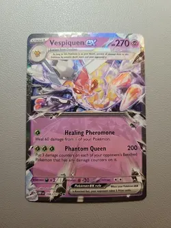 Pokemon TCG Vespiquen EX 096/197 Obsidian Flames Double Rare - Image 1