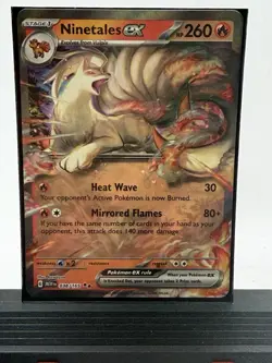Ninetales ex 038/165 Pokemon Sv: Scarlet & Violet 151 Holo 1452 - Image 1