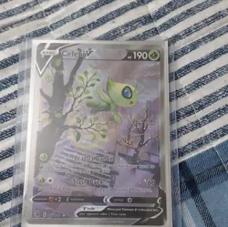 Pokemon Celebi V 245/264 Fusion Strike Full Art Holo Ultra Rare EN - Image 1
