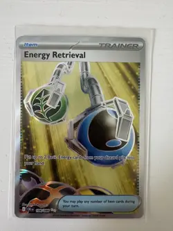 Energy Retrieval 108/086 - Chaos Rising Full Art - Pokemon Tcg - Pack Fresh - Image 1
