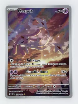Pokemon TCG Mesprit 204/191 Surging Sparks Illustration Rare - Image 1