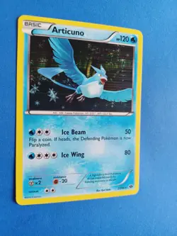 POKEMON NEXT DESTINIES ARTICUNO #27/99 HOLO RARE VERY LIGHT PLAY - Image 2