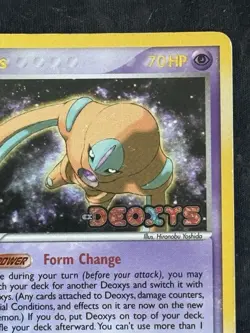 Pokemon TCG Deoxys (Defense Form) 18/107 Deoxys Reverse Holo Stamp - Image 3