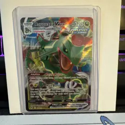 Rayquaza VMAX 101/159 Holo VMAX Rare Crown Zenith Pokemon NM - Image 1