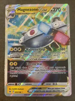 Magnezone VSTAR 057/196 Lost Origin Ultra Rare Pokemon TCG NM - Image 1