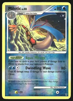 2009 Pokemon Platinum Supreme Victors #SH7 Milotic Reverse Holo - Image 1