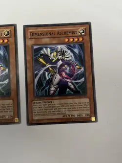 Yu-Gi-Oh! TCG Dimensional Alchemist The Dark Emperor Sdde-En002 1st Edition NM - Image 1