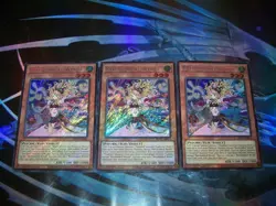 3x Reeshaddoll Wendi 1st Edition Secret Rare BLGG-EN074 Yu-Gi-Oh! - Image 1