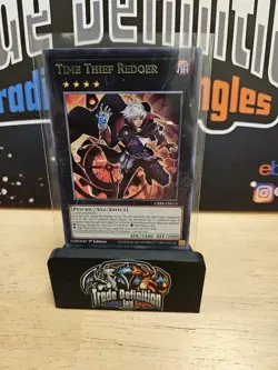 Time Thief Redoer CRBR-EN014 Rare 1st Edition YuGiOh - Image 1
