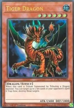 Yugioh - Tiger Dragon (Ultra Rare) (Unlimited) - LCKC-EN069 (P) - Image 1
